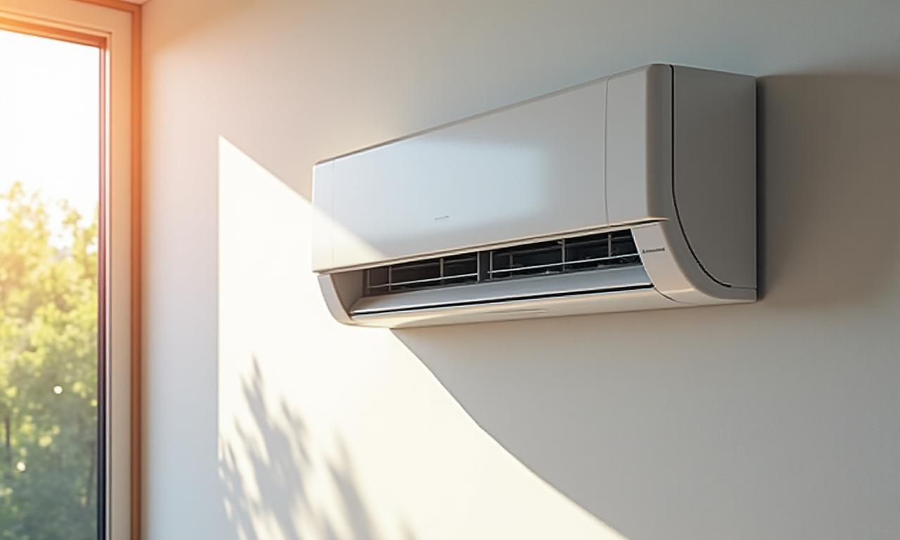 Modern HVAC system installation in a high-end property